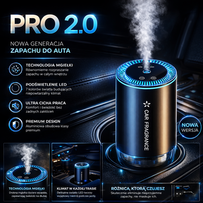 CAROMAX™ Automatyczny Dyfuzor Zapachu do Samochodu z Czujnikiem Ruchu (Start-Stop)