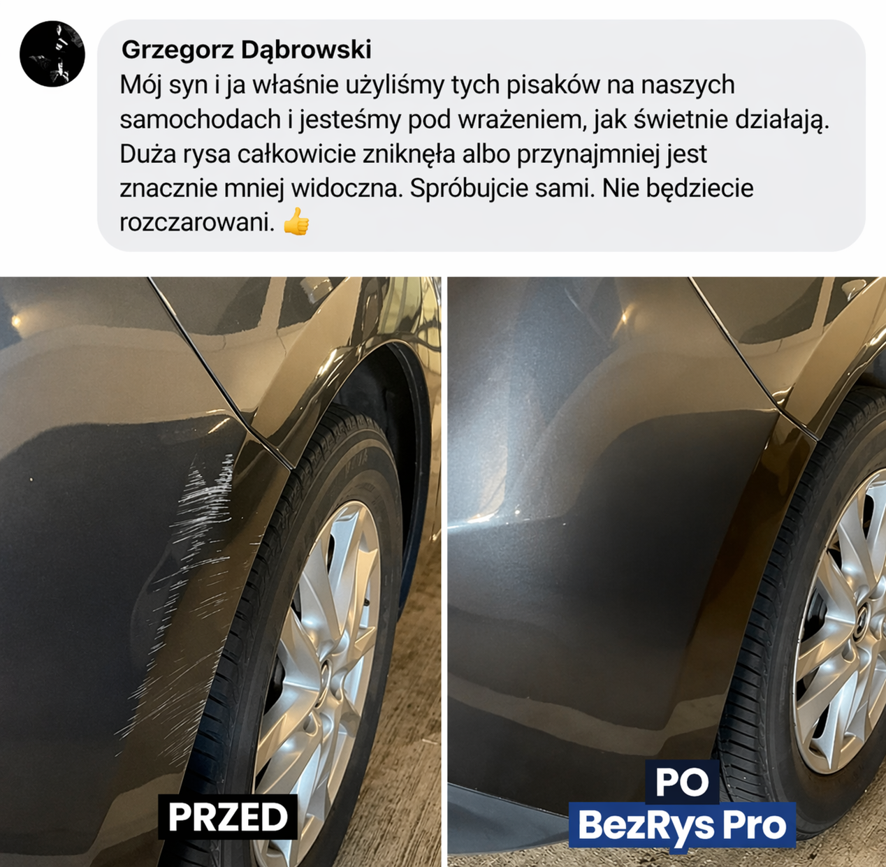 BezRys Pro™ – Natychmiastowa Naprawa Rys w 10 Sekund
