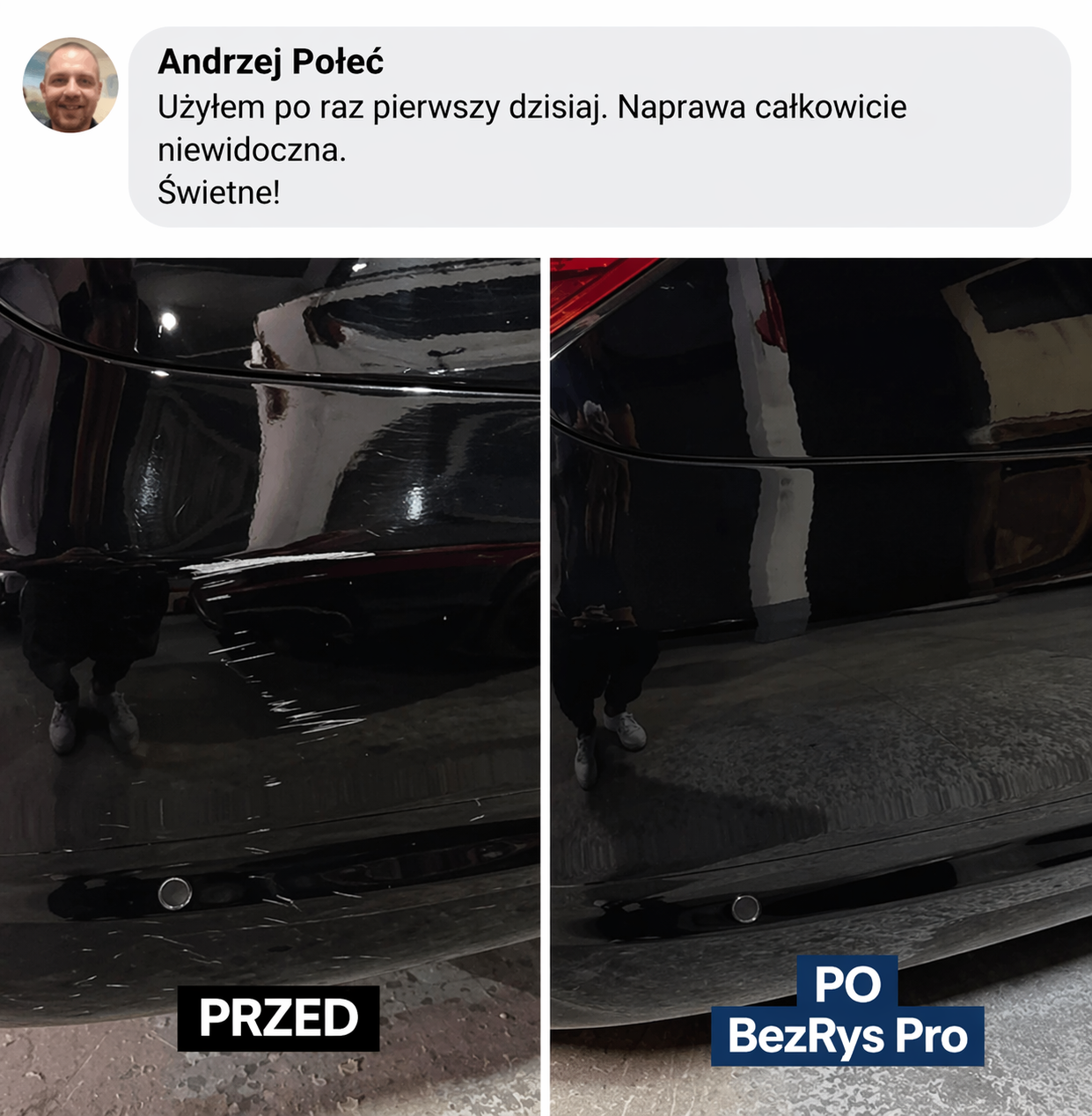 BezRys Pro™ – Natychmiastowa Naprawa Rys w 10 Sekund