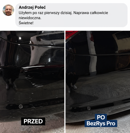 BezRys Pro™ – Natychmiastowa Naprawa Rys w 10 Sekund